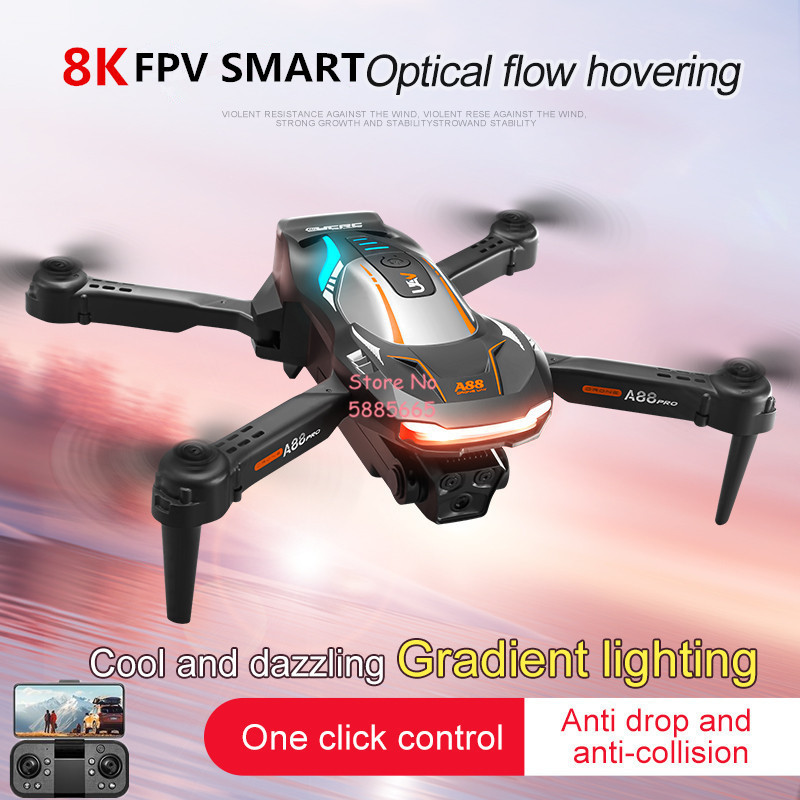 Drone Rc Folding - 8K Аэрофотосъемка Оптическое позиционирование потока FPV