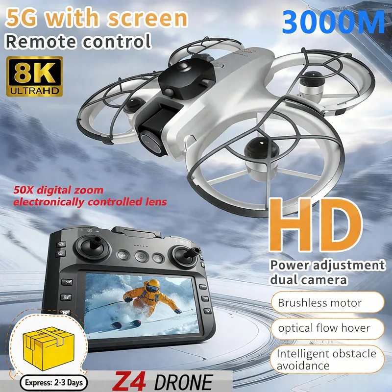 Drone Rc Ufo - Новый дрон MINI Z4 4K Professional