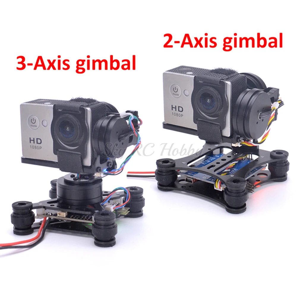 Esc 4In1 Brushless - Легкая 2-осевая/3-осевая бесщеточная Карданная плата для