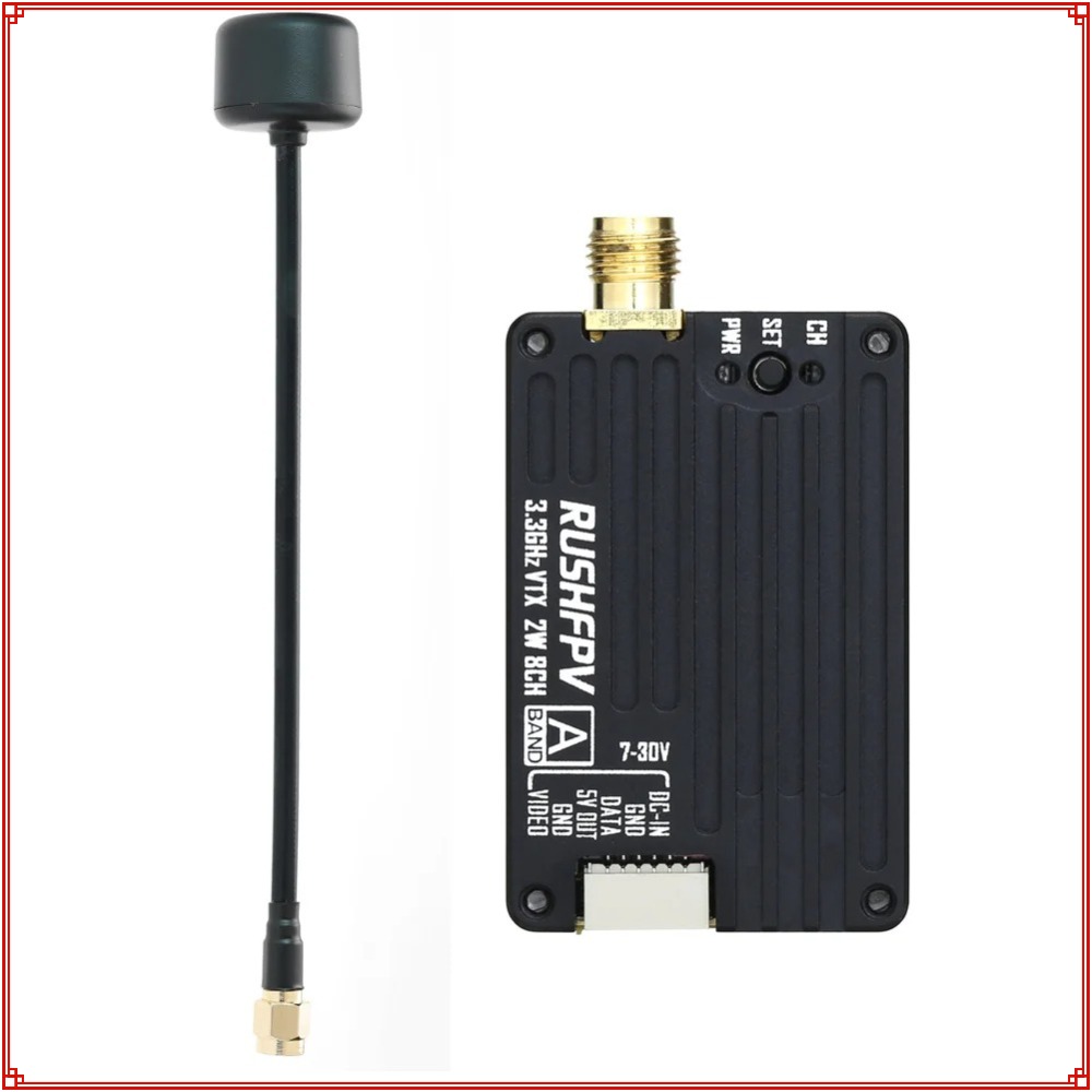 Fpv Antenna Receiver - Новый передатчик RUSHFPV 3.3G 2W VTX