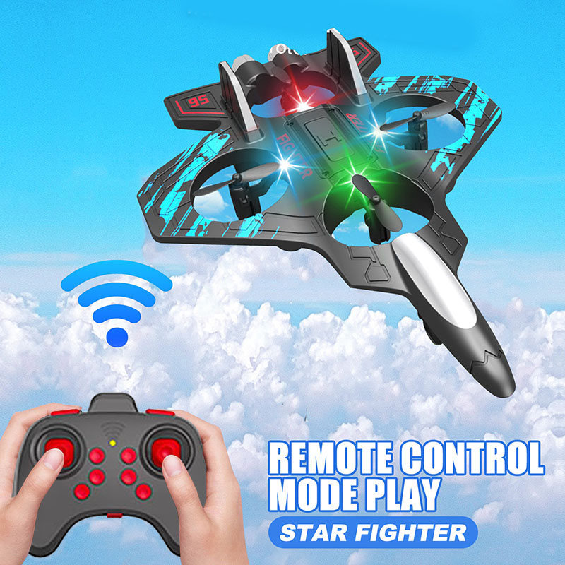 Drone Rc Fighter Jet - Радиоуправляемый истребитель, мини-дрон, реактивный самолет с