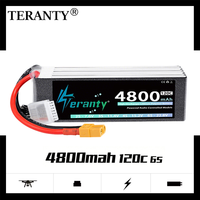 Nano Quad Fpv - Аккумулятор LiPo TERANTY 6S 4800 мАч