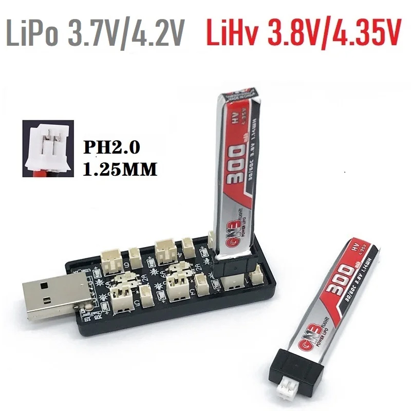 Drone Rc Ufo - 6CH USB 1S LiPo/LiHv 3,7 В/4,2