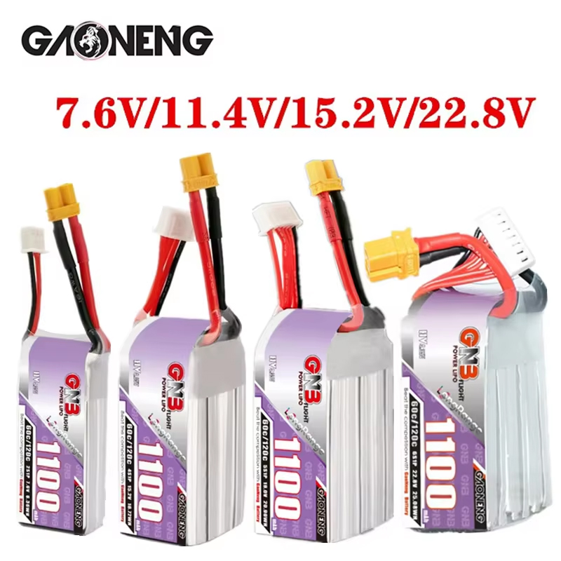 Nano Quad Fpv - GNB 1100 мАч 2S 3S 4S