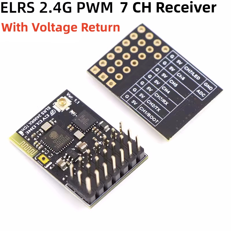 Fpv Antenna Receiver - ELRS 2,4G PWM 7CH 6CH CRSF