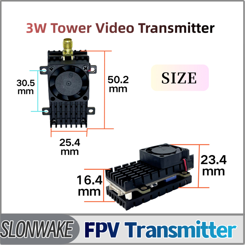 Drone Rc Controller - SLONWAKE 5,8G 3000 МВт Модуль передачи
