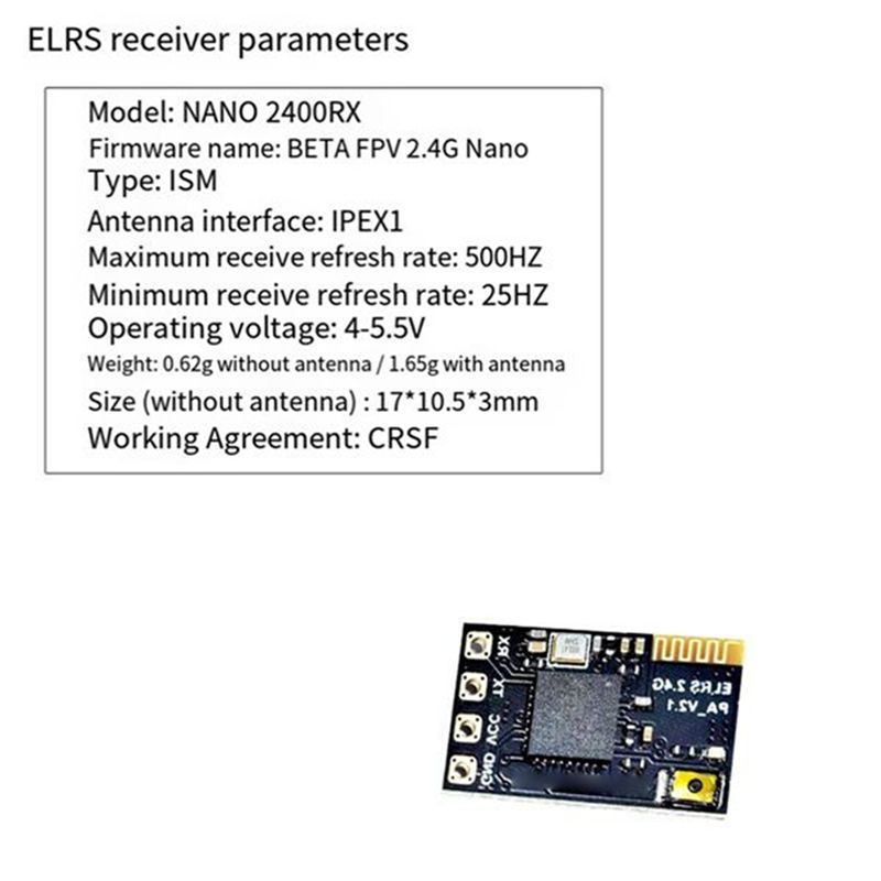 Fpv Antenna Receiver - CYGJ-10PCS ELRS 2.4ГГц приемник NANO ExpressLRS