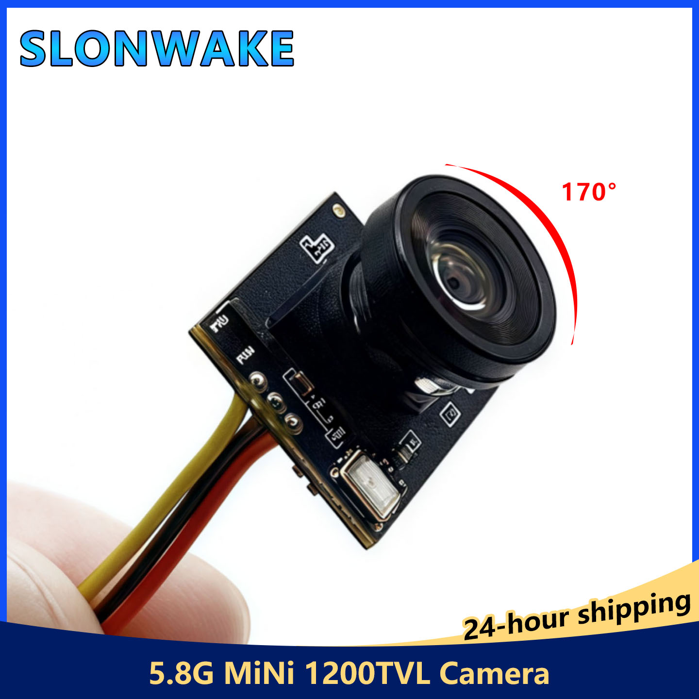 Drone Rc Camera - SLONWAKE Ultra Mini 5,8G FPV камера