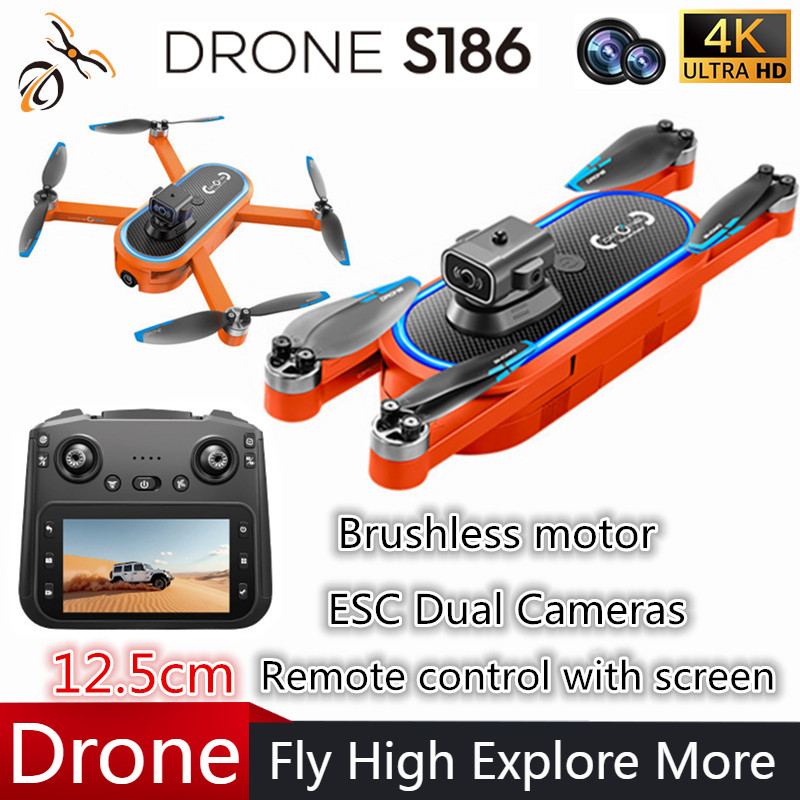 Дрон S186 2025 года, профессио – обзор и цена Drone Rc Cable