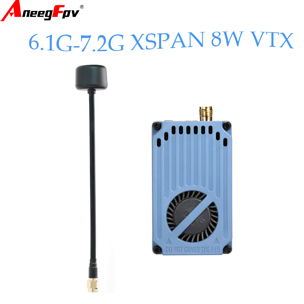 RUSHFPV 6.1‑7.2G 8W X61728 VTX – обзор и цена Fpv Antenna Receiver