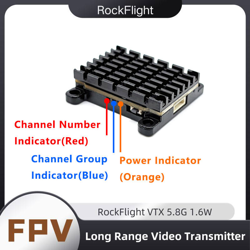 RockFlight TX663 VTX 5.8G 48CH – обзор и цена Drone Rc Receiver And Transmitter