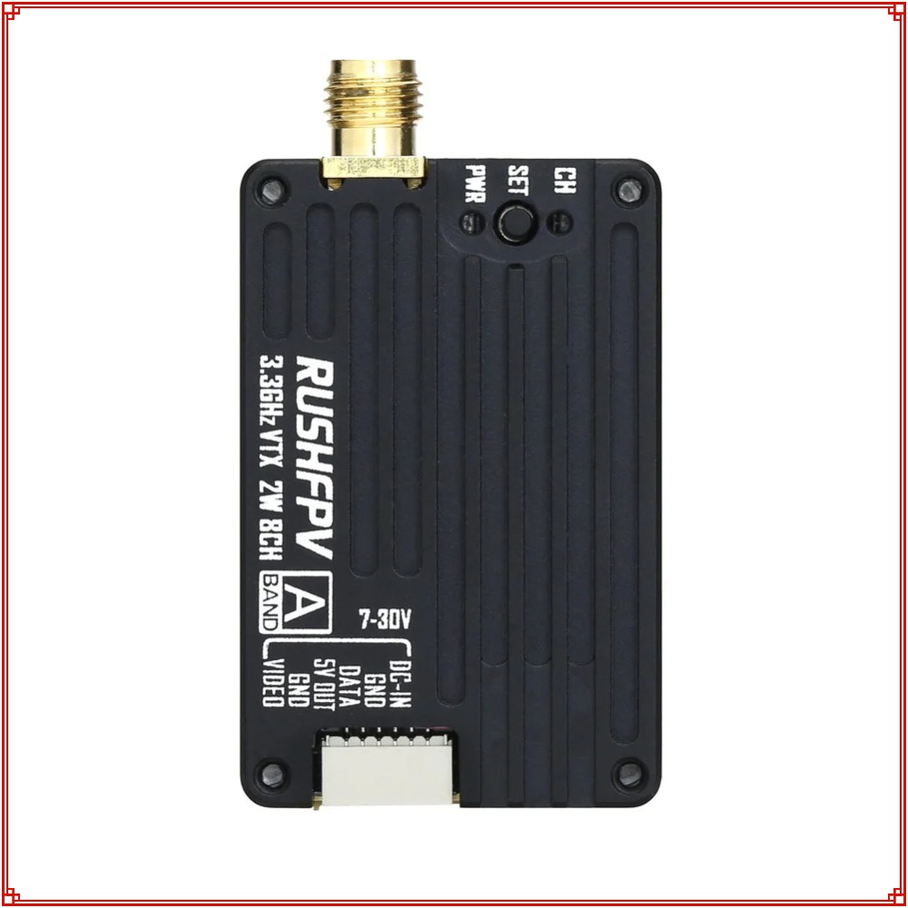 Новый передатчик RUSHFPV 3.3G  – обзор и цена Fpv Antenna Receiver