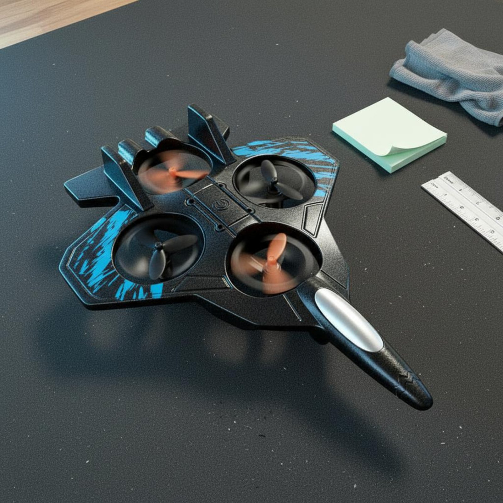 Акробатический дрон-истребител – обзор и цена Drone Rc Fighter Jet