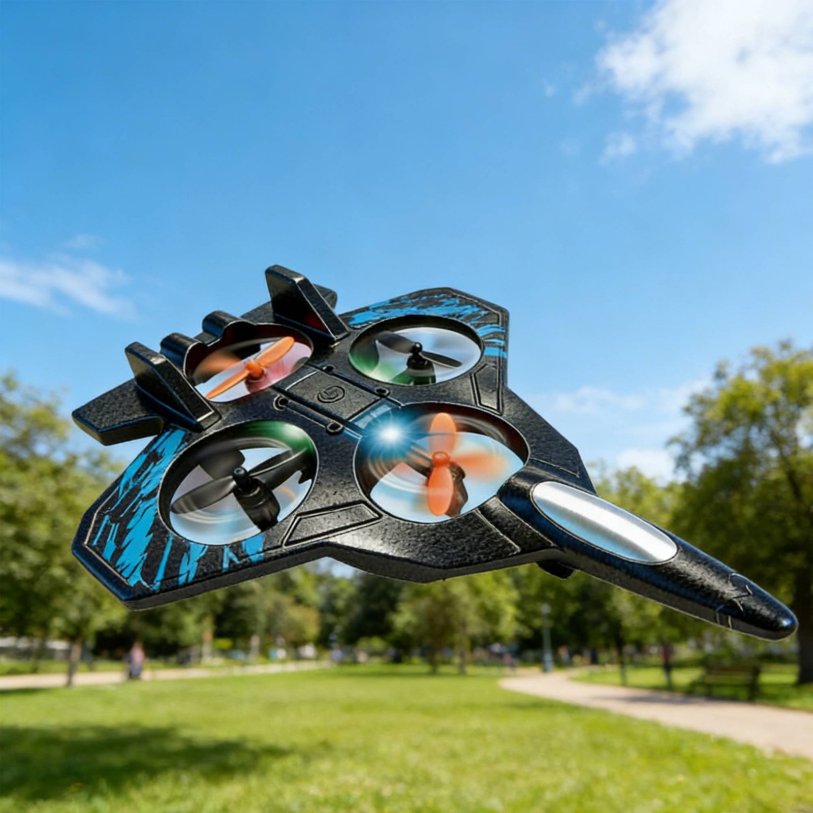 Акробатический дрон-истребител – обзор и цена Drone Rc Fighter Jet