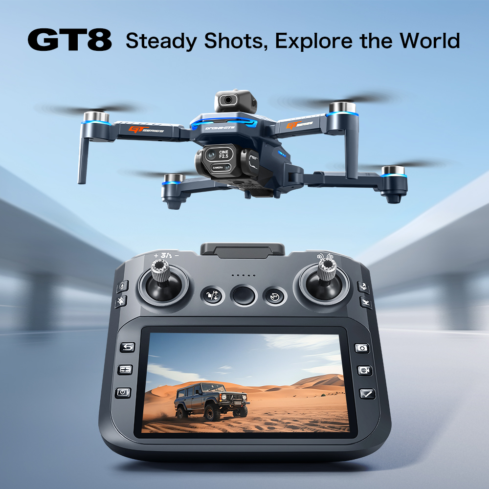 Дрон GT8 Max складной, 8K HD,  – обзор и цена Gps Module Drone