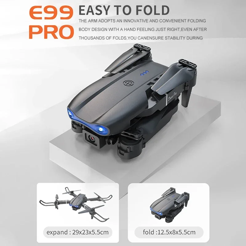 Мини E99Pro Складной радиоупра – обзор и цена Drone Rc E99 Pro