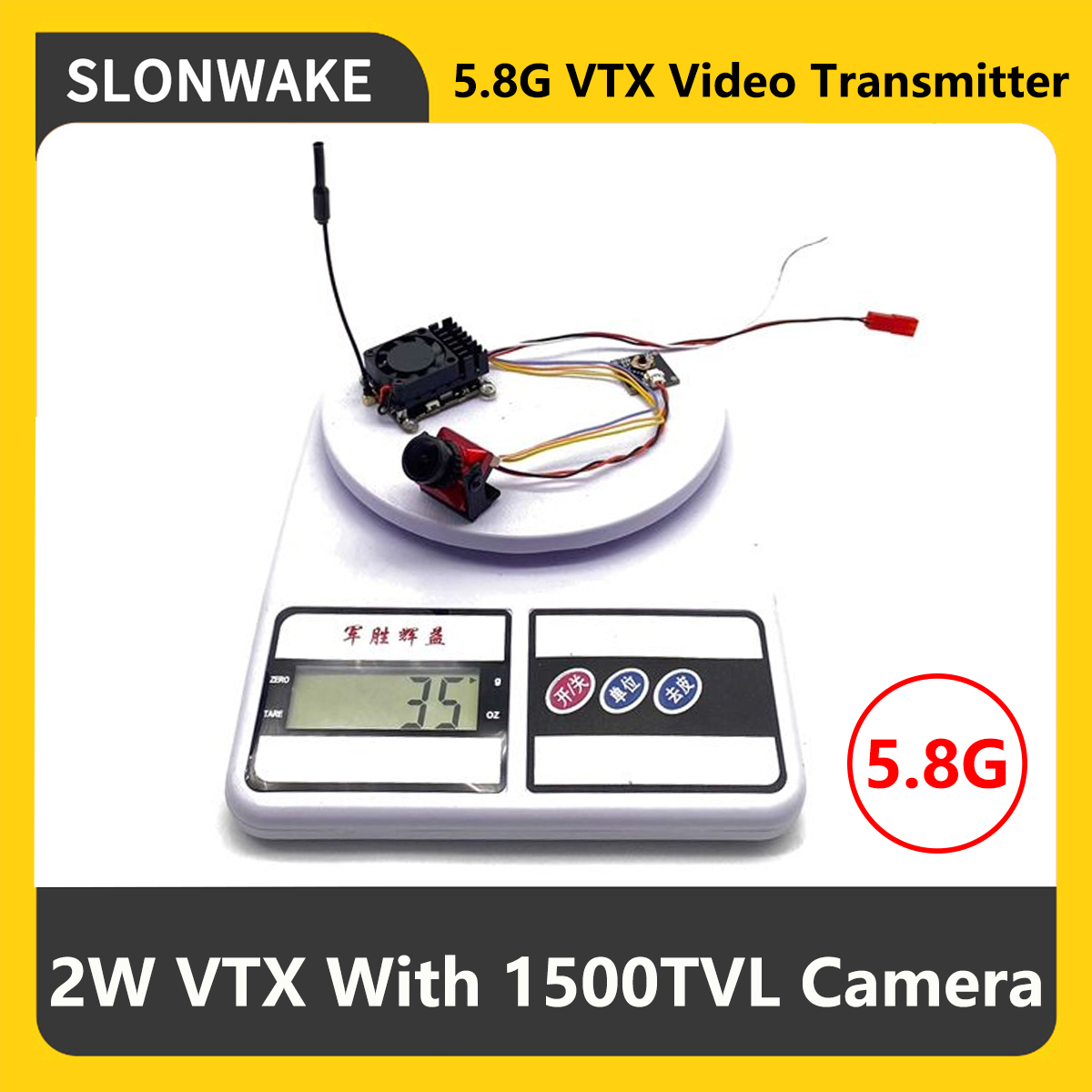 SLONWAKE 5.8G 2000мВт FPV VTX  – обзор и цена Drone Rc Receiver And Transmitter