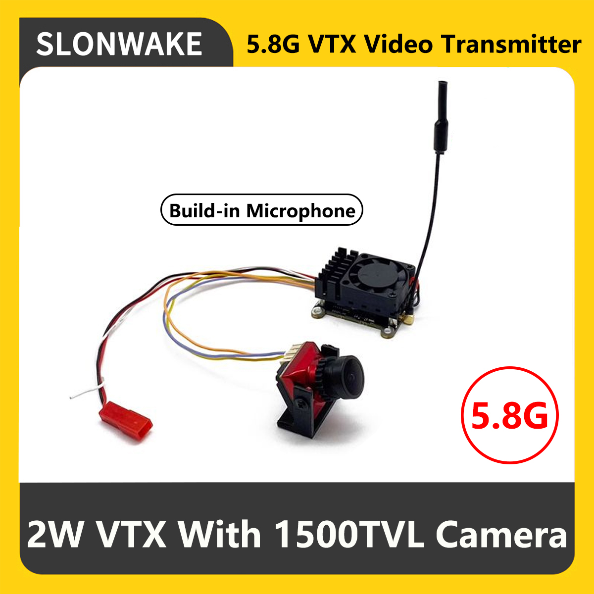 SLONWAKE 5.8G 2000мВт FPV VTX  – обзор и цена Drone Rc Receiver And Transmitter