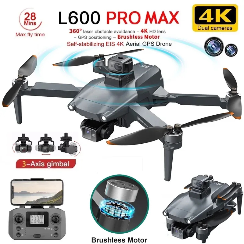 L600 PRO MAX GPS Дрон Професси – обзор и цена Nano Quad Fpv