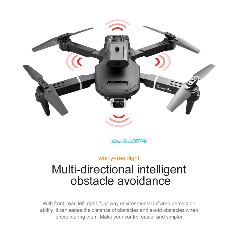 МИНИ-дрон 4K Профессиональный  – обзор и цена Drone Smart Rc Foldable