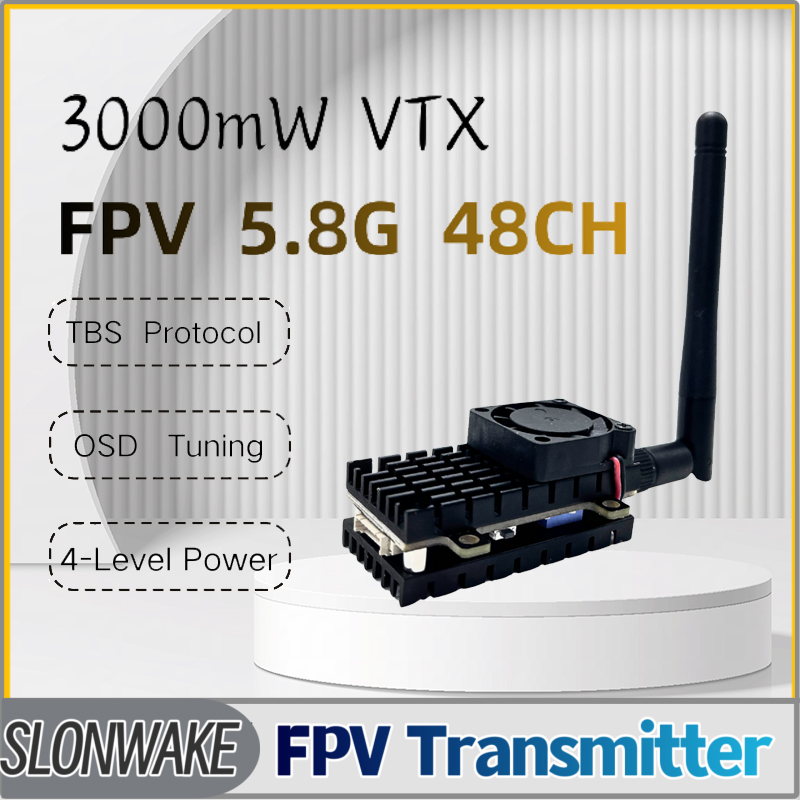 SLONWAKE 5,8G 3000 МВт Модуль  – обзор и цена Drone Rc Controller