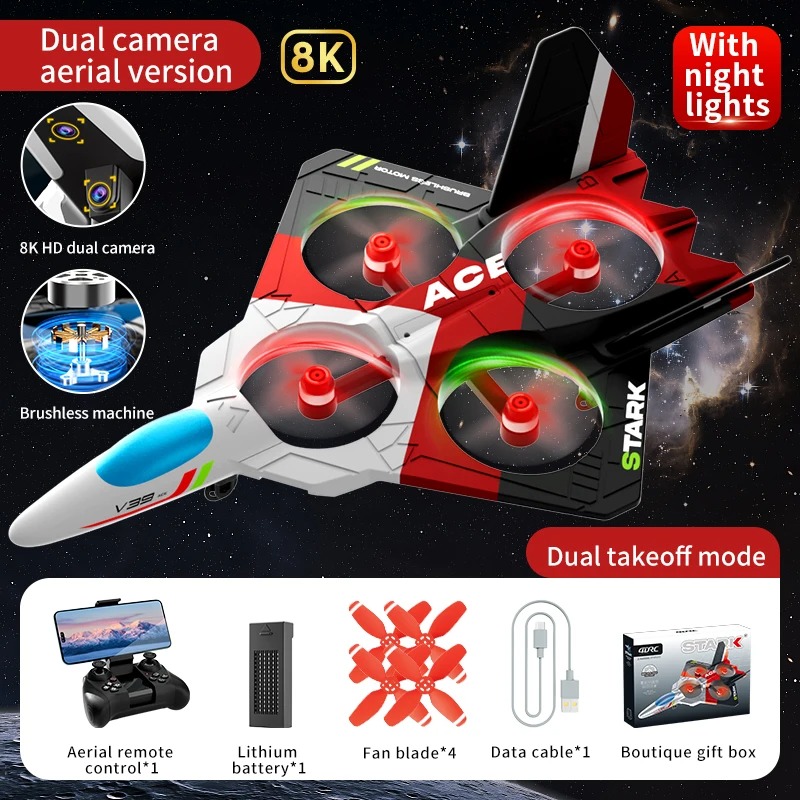 Самолет радиоуправляемый с дис – обзор и цена Drone Rc Fighter Jet
