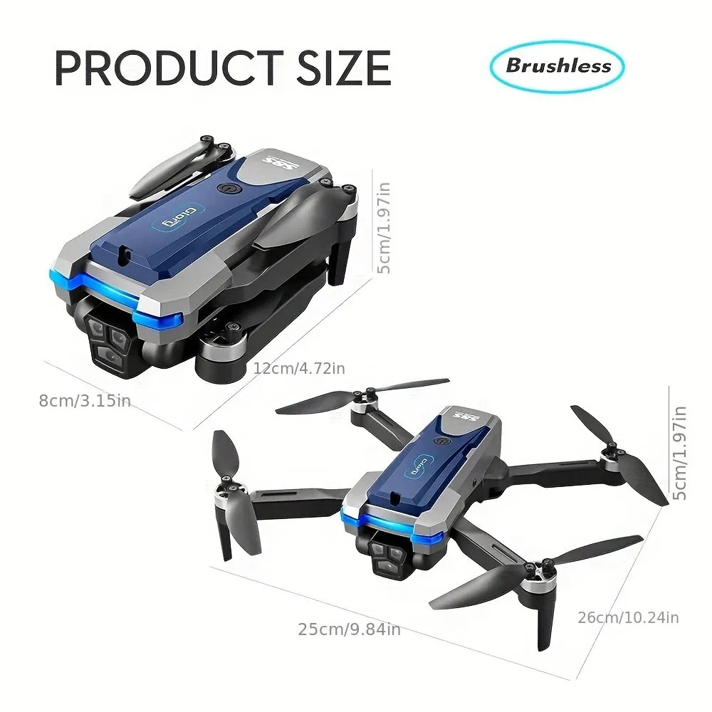Складной Квадрокоптер S8S, GPS – обзор и цена Nano Quad Fpv